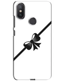 Чехол для Xiaomi Mi A2 Lite с картинкой «Диагональный бант»