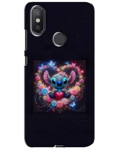 Чехол для Xiaomi Mi A2 Lite с картинкой «Stitch в цветах» Чехол для Xiaomi Mi A2 Lite с картинкой «Stitch в цветах»