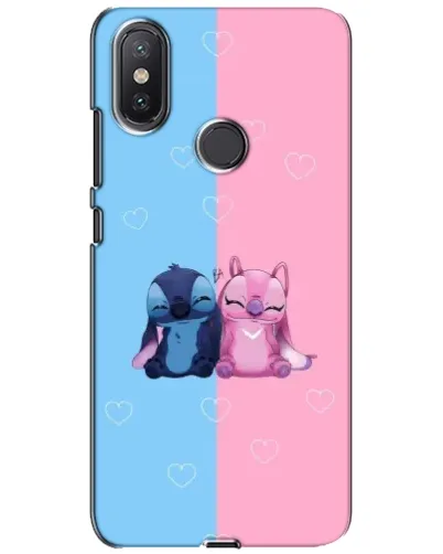 Чехол для Xiaomi Mi A2 Lite с картинкой «Stitch и Angel Love» Чехол для Xiaomi Mi A2 Lite с картинкой «Stitch и Angel Love»