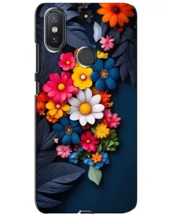 Чохол для Xiaomi Mi A2 Lite з картинкою «Квіткова феєрія»