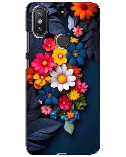 Чехол для Xiaomi Mi A2 Lite с картинкой «Цветочная феерия»