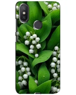 Чохол для Xiaomi Mi A2 Lite з картинкою «Конвалії в зелені»