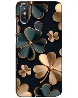 Чохол для Xiaomi Mi A2 Lite з картинкою «Конюшина в золоті»