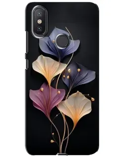 Чохол для Xiaomi Mi A2 Lite з картинкою «Лілові квіти грації»