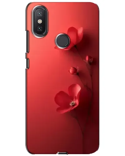 Чехол для Xiaomi Mi A2 Lite с картинкой «Маковые соцветия»