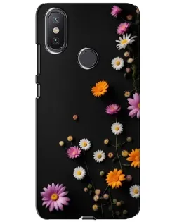Чохол для Xiaomi Mi A2 Lite з картинкою «Квіткова композиція»