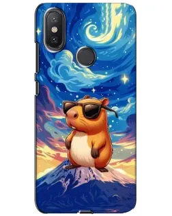 Чехол для Xiaomi Mi A2 Lite с картинкой «Капибара Ван Гога» Чехол для Xiaomi Mi A2 Lite с картинкой «Капибара Ван Гога»