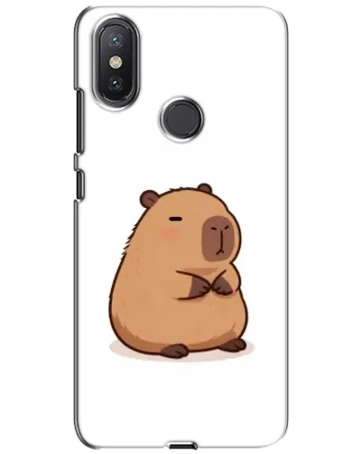 Чехол для Xiaomi Mi A2 Lite с картинкой «Толстенькая капибара»