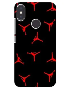 Чехол для Xiaomi Mi A2 с картинкой «Jordan Red Pattern» Чехол для Xiaomi Mi A2 с картинкой «Jordan Red Pattern»
