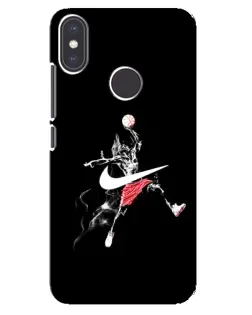 Чехол для Xiaomi Mi A2 с картинкой «Jordan Jumpman» Чехол для Xiaomi Mi A2 с картинкой «Jordan Jumpman»
