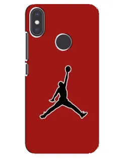 Чехол для Xiaomi Mi A2 с картинкой «Jordan Red Back» Чехол для Xiaomi Mi A2 с картинкой «Jordan Red Back»