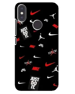 Чехол для Xiaomi Mi A2 с картинкой «Nike Mix Pattern» Чехол для Xiaomi Mi A2 с картинкой «Nike Mix Pattern»