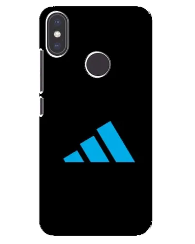Чехол для Xiaomi Mi A2 с картинкой «Adidas Cyan Logo»