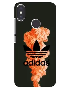 Чехол для Xiaomi Mi A2 с картинкой «Оранжевый дым Adidas» Чехол для Xiaomi Mi A2 с картинкой «Оранжевый дым Adidas»