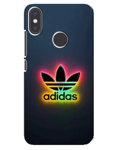 Чехол для Xiaomi Mi A2 с картинкой «Неоновый Adidas»