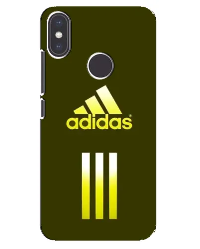Чехол для Xiaomi Mi A2 с картинкой «Оливковый градиент Adidas»