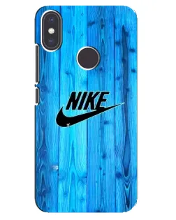 Чехол для Xiaomi Mi A2 с картинкой «Голубое дерево Nike»