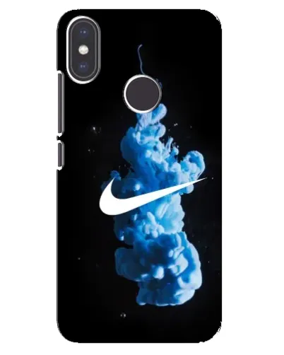 Чехол для Xiaomi Mi A2 с картинкой «Nike и синий дым» Чехол для Xiaomi Mi A2 с картинкой «Nike и синий дым»