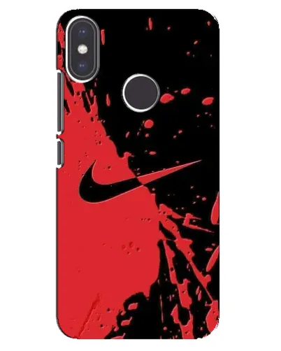 Чехол для Xiaomi Mi A2 с картинкой «Красные брызги Nike» Чехол для Xiaomi Mi A2 с картинкой «Красные брызги Nike»