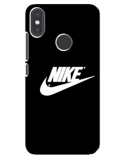 Чехол для Xiaomi Mi A2 с картинкой «Мазки краски Nike»