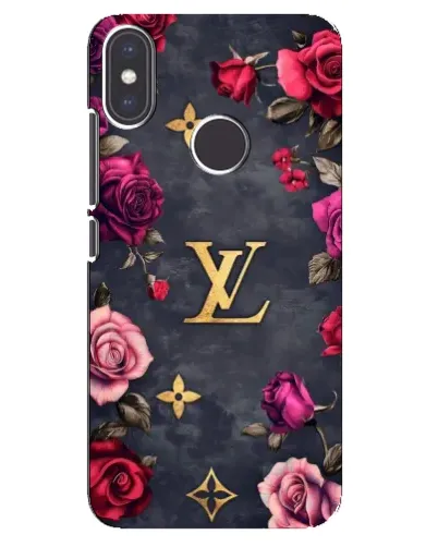 Чехол для Xiaomi Mi A2 с картинкой «Цветочный Louis Vuitton»