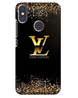 Чехол для Xiaomi Mi A2 с картинкой «LV — золотые искры» Чехол для Xiaomi Mi A2 с картинкой «LV — золотые искры»