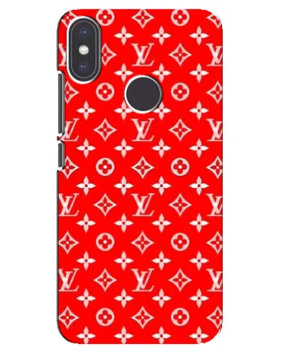 Чехол для Xiaomi Mi A2 с картинкой «Яркий паттерн LV»