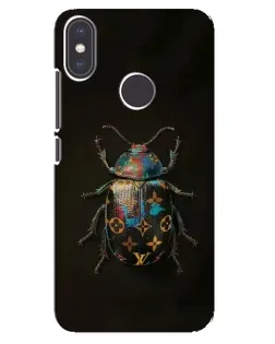 Чехол для Xiaomi Mi A2 с картинкой «LV — мраморный принт»