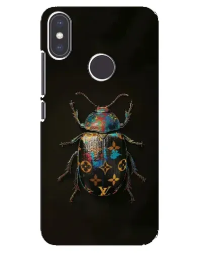 Чехол для Xiaomi Mi A2 с картинкой «LV — мраморный принт»