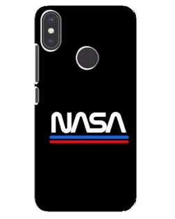 Чохол для Xiaomi Mi A2 з картинкою «NASA — класика Red Blue» Чохол для Xiaomi Mi A2 з картинкою «NASA — класика Red Blue»