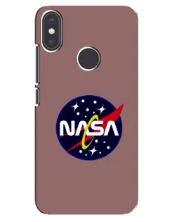 Чехол для Xiaomi Mi A2 с картинкой «NASA — ретро космос»
