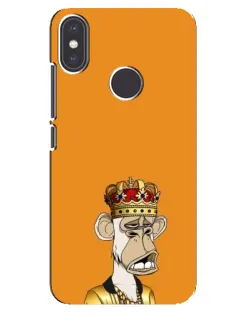 Чохол для Xiaomi Mi A2 з картинкою «Золота мавпа Bored Ape»