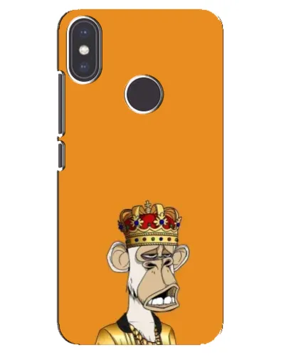 Чехол для Xiaomi Mi A2 с картинкой «Золотая обезьяна Bored Ape» Чехол для Xiaomi Mi A2 с картинкой «Золотая обезьяна Bored Ape»