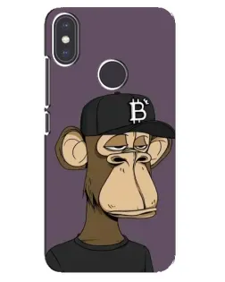 Чохол для Xiaomi Mi A2 з картинкою «Bored Ape в кепці» Чохол для Xiaomi Mi A2 з картинкою «Bored Ape в кепці»