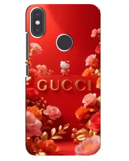 Чохол для Xiaomi Mi A2 з картинкою «Gucci — золотий сад»