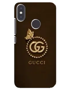 Чохол для Xiaomi Mi A2 з картинкою «Gucci — золотий метелик»