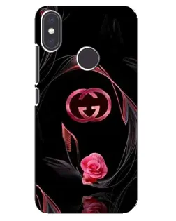 Чохол для Xiaomi Mi A2 з картинкою «Gucci — неонова троянда»