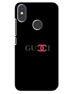 Чохол для Xiaomi Mi A2 з картинкою «Gucci — червоний градієнт»