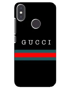 Чохол для Xiaomi Mi A2 з картинкою «Gucci — червоний пояс»