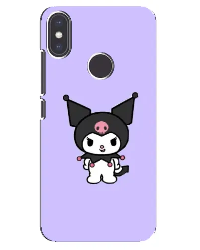 Чехол для Xiaomi Mi A2 с картинкой «Kuromi — нежный фиолетовый»