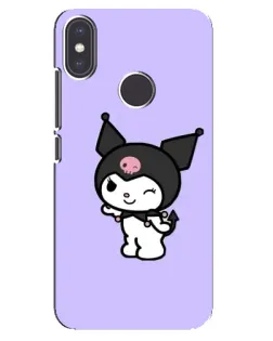 Чехол для Xiaomi Mi A2 с картинкой «Классическая Kuromi» Чехол для Xiaomi Mi A2 с картинкой «Классическая Kuromi»