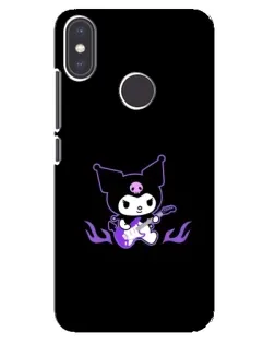Чехол для Xiaomi Mi A2 с картинкой «Электрическая Kuromi» Чехол для Xiaomi Mi A2 с картинкой «Электрическая Kuromi»