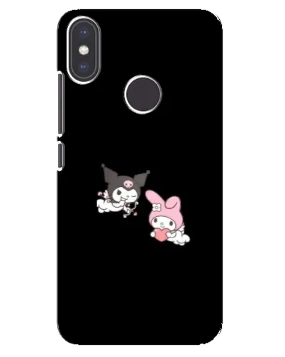 Чехол для Xiaomi Mi A2 с картинкой «My Melody и Kuromi»