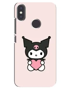 Чехол для Xiaomi Mi A2 с картинкой «Kuromi и сердце» Чехол для Xiaomi Mi A2 с картинкой «Kuromi и сердце»