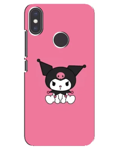 Чехол для Xiaomi Mi A2 с картинкой «Хмурая Kuromi»