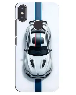 Чехол для Xiaomi Mi A2 с картинкой «Вид сверху — BMW M» Чехол для Xiaomi Mi A2 с картинкой «Вид сверху — BMW M»