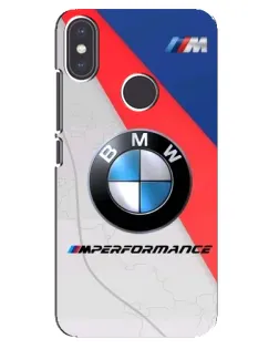 Чехол для Xiaomi Mi A2 с картинкой «BMW Performance стиль» Чехол для Xiaomi Mi A2 с картинкой «BMW Performance стиль»