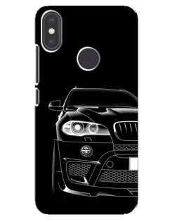 Чехол для Xiaomi Mi A2 с картинкой «Темный силуэт BMW» Чехол для Xiaomi Mi A2 с картинкой «Темный силуэт BMW»