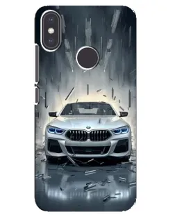 Чехол для Xiaomi Mi A2 с картинкой «BMW в свете фар» Чехол для Xiaomi Mi A2 с картинкой «BMW в свете фар»