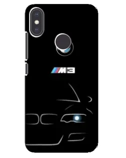 Чехол для Xiaomi Mi A2 с картинкой «Минималистичный принт BMW M3» Чехол для Xiaomi Mi A2 с картинкой «Минималистичный принт BMW M3»